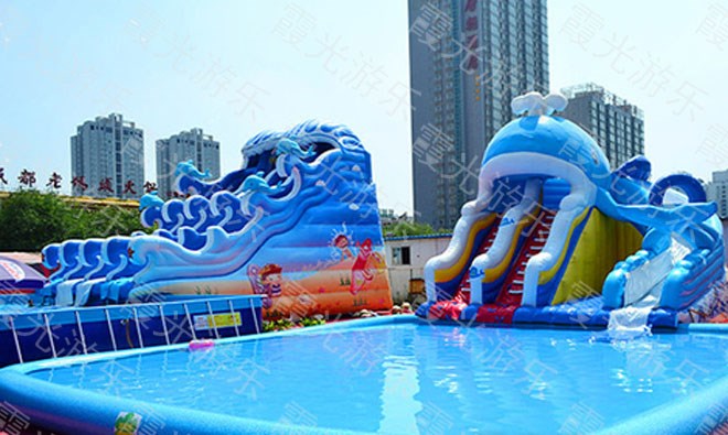 渭城充气游泳池